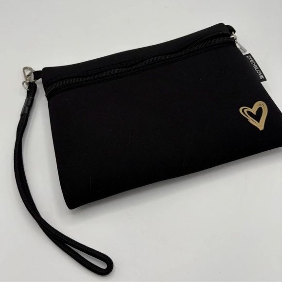 Prenelove Wristlet Pouch Clutch Bracelet Bag Neoprene With Rope Strap small - Picture 6 of 6